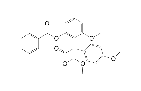 2-(2-Benzoyloxy-6-methoxyphenyl)-3,3-dimethoxy-2-(p-methoxyphenyl)propanone