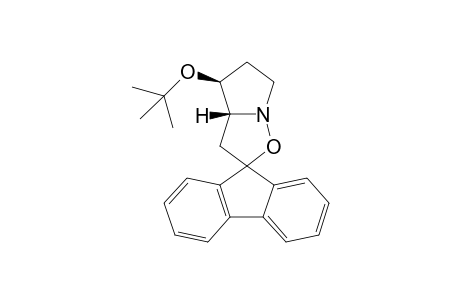 (3'aS,4'S)-Hexahydro-4'-tert-butoxyspiro[fluorene-9,2'-pyrrolo[1,2-b]isoxazole]