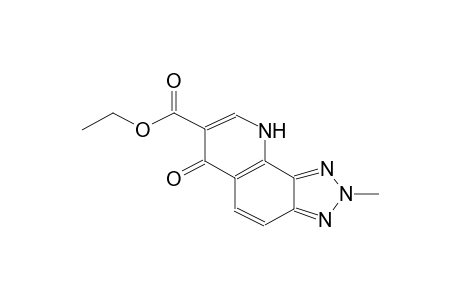 ETHYL 6-OXO-6,9-DIHYDRO-2-METHYL-2H-TRIAZOLO[4,5-H]QUINOLINE-7-CARBOXYLATE