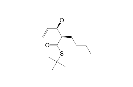 S-Tert-butyl (2R*,3R*)-2-butyl-3-hydroxy-4-pentenethioate