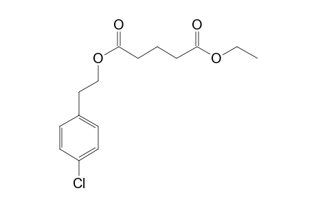 Glutaric acid, 2-(4-chlorophenyl)ethyl ethyl ester