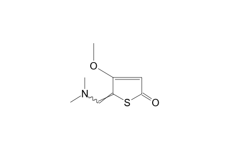 5-[(DIMETHYLAMINO)METHYLENE]-4-METHOXY-2(5H)-THIOPHENONE