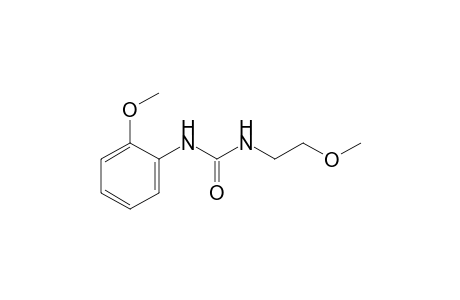 1-(2-methoxyethyl)-3-(o-methoxyphenyl)urea