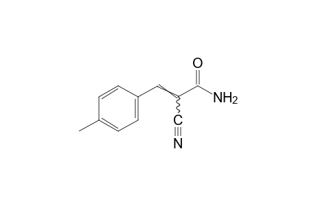 alpha-CYANO-4-METHYLCINNAMAMIDE