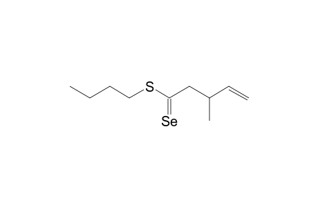 1-(butylthio)-3-methyl-pent-4-ene-1-selone