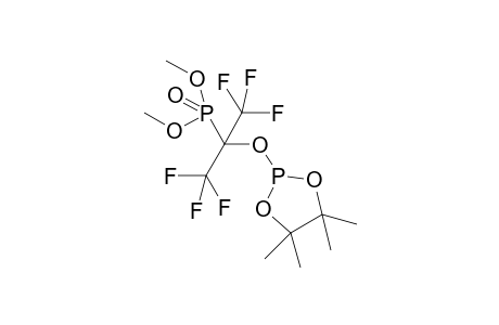 2-[1-(Dimethoxyphosphinyl)-2,2,2-trifluoro-1-(trifluoromethyl)-ethoxy]-4,4,5,5-tetramethyl-1,3,2-dioxaphospholan