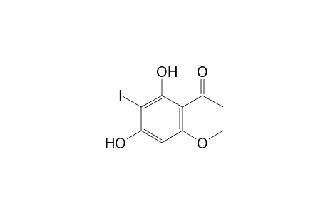 2,4-Dihydroxy-3-iodo-6-methoxyphenyl-methyl-ketone