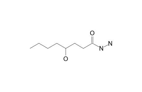 4-hydroxyoctanoic acid, hydrazide