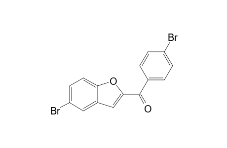 (5-bromanyl-1-benzofuran-2-yl)-(4-bromophenyl)methanone