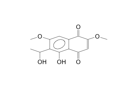 6-(1-HYDROXYETHYL)-2,7-DIMETHOXYJUGLONE