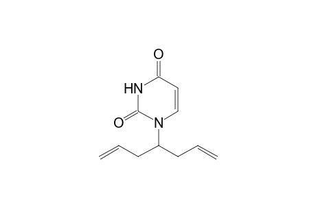 4-[(1H,3H)-5-METHYLPYRIMIDINE-2,4-DION-1-YL]-1,6-HEPTADIENE