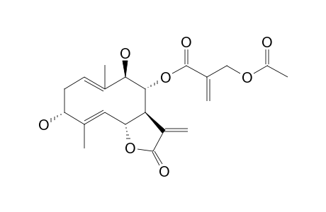 8-ALPHA-(4'-ACETOXYMETHACRYLOYLOXY)-3-ALPHA,9-BETA-DIHYDROXY-1(10)E,4Z,11(13)-GERMACRATRIEN-12,6-ALPHA-OLIDE