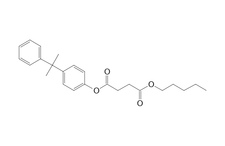 Succinic acid, pentyl 4-(2-phenylprop-2-yl)-phenyl ester