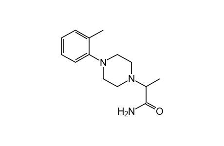 alpha-METHYL-4-o-TOLYL-1-PIPERAZINEACETAMIDE