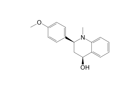 (2S*,4S*)-2-(4-Methoxyphenyl)-1-methyl-1,2,3,4-tetrahydroquinolin-4-ol