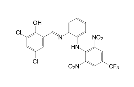 2,4-dichloro-6-{N-[o-(2,6-dinitro-a,a,a-trifluoro-p-toluidido)phenyl]formimidoyl}phenol