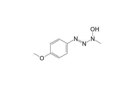 3-Hydroxy-1-(p-methoxyphenyl)-3-methyltriazene