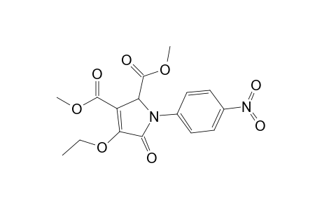 4-Ethoxy-1-(4-nitrophenyl)-5-oxo-2H-pyrrole-2,3-dicarboxylic acid dimethyl ester