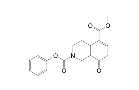 5-(Methoxycarbonyl)-2-(phenoxycarbonyl)-1,2,3,4,7,8-hexahydroisoquinoline-8-one