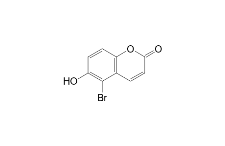 5-Bromanyl-6-oxidanyl-chromen-2-one