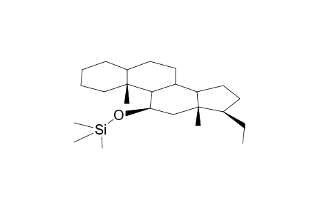 11B-TRIMETHYLSILOXY-5A-PREGNANE