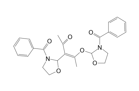 (Z)-3-(3-benzoyl-1,3-oxazolidin-2-yl)-4-[(3-benzoyl-1,3-oxazolidin-2-yl)oxy]pent-3-en-2-one