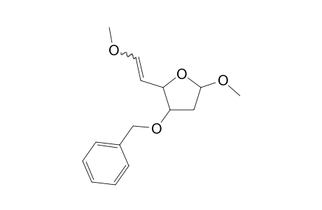 Methyl (5E,Z)-3-O-Benzyl-2,5-dideoxy-6-O-methyl-.alpha.,D-erythrohex-5-enfuranoside