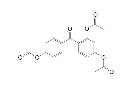 2,4,4'-Trihydroxybenzophenone, triacetate