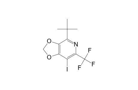 4-Tert-butyl-7-iodo-6-(trifluoromethyl)[1,3]dioxolo[4,5-c]pyridine