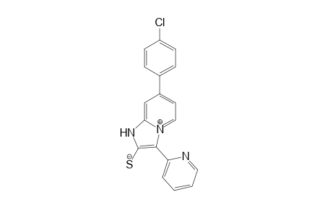 7-(4-Chlorophenyl)-3-(pyridin-2-yl)imidazo[1,2-a]pyridium-2-thioate