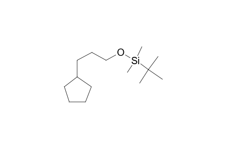 3-Cyclopentyl-1-propanol, tbdms derivative