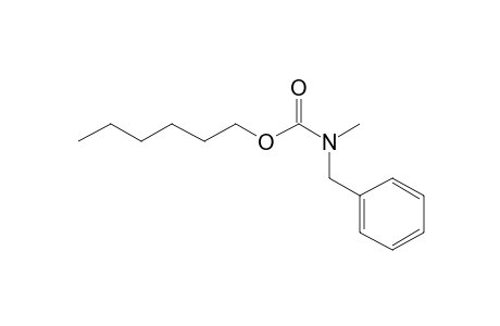 Carbonic acid, monoamide, N-benzyl-N-methyl-, hexyl ester