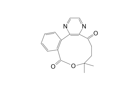 8,8-Dimethyl-7,8-dihydro-6H-[2]benzoxecino[7,8-b]pyrizine-5,10-dione