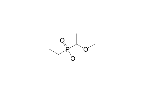 ethyl-(1-methoxyethyl)phosphinic acid