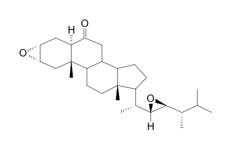 (22R,23R)-2ALPHA,3ALPHA;22,23-DIEPOXY-5ALPHA-ERGOSTAN-6-ONE