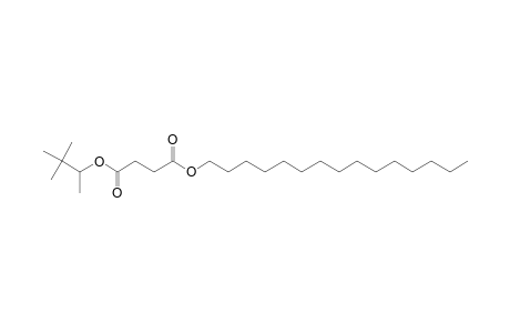 Succinic acid, 3,3-dimethylbut-2-yl pentadecyl ester