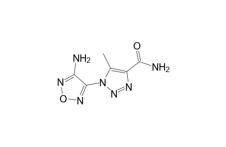 1-(4-Amino-1,2,5-oxadiazol-3-yl)-5-methyl-1H-1,2,3-triazole-4-carboxamide