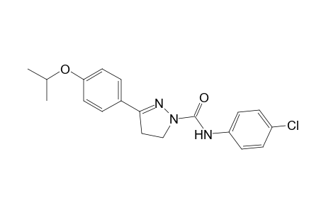 4'-chloro-3-(p-isopropoxyphenyl)-2-pyrazoline-1-carboxanilide