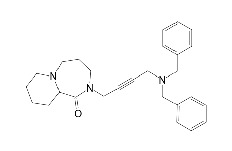 5-[4'-(Dibenzylamino)but-2'-ynyl]-1,5-diazabicyclo[5.4.0]undecan-6-one