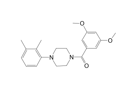 1-(3,5-Dimethoxybenzoyl)-4-(2,3-dimethylphenyl)piperazine