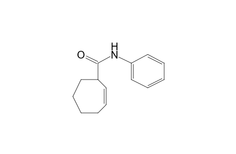 1-Cycloheptene-3-carboxamide, N-phenyl-