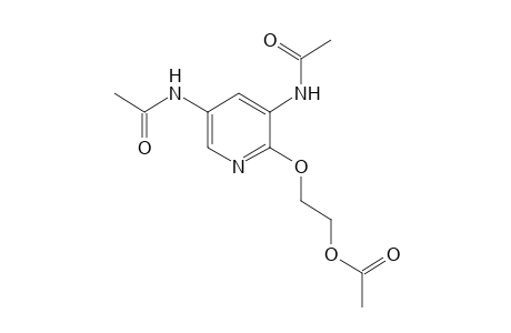 2-[(3,5-DIACETAMIDO-2-PYRIDYL)OXY]ETHANOL, ACETATE