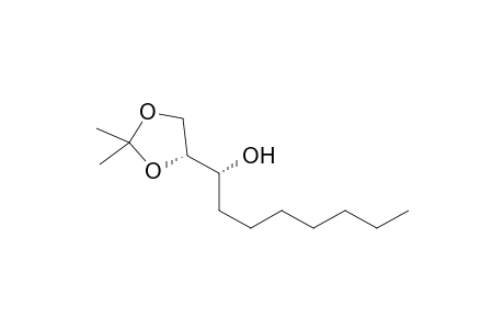 (2R,3R)-1,2-o-Isopropylidene-3-heptylglycerin