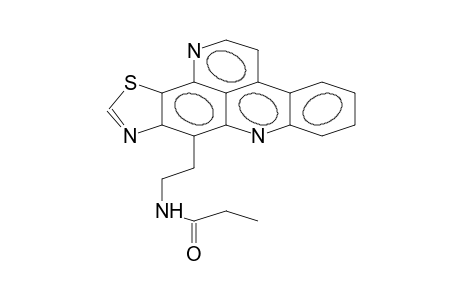 PROPANAMIDE, N-[2-(8H-PYRIDO[4,3,2-MN]THIAZOLO[5,4-B]ACRIDIN-9-YL)ETHYL]-