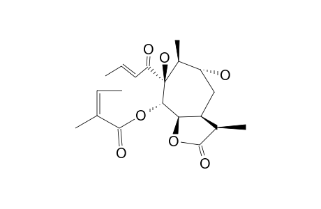 (1S,5S,6R,7S,9R,10S,11R)-XANTH-3-EN-12,6-OLIDE,5-ANGELOYLOXY-1,9-DIHYDROXY