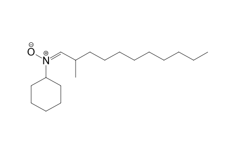 (E)-N-cyclohexyl-2-methylundecan-1-imine oxide