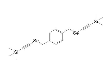 1,4-Bis{[(trimethylsilyl)ethynylselenyl]methyl}benzene