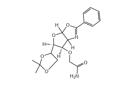 2-{[5-(2,2-DIMETHYL-1,3-DIOXOLAN-4-YL)-3a,5,6,6a-TETRAHYDRO-2-PHENYLFURO[3,2-d]OXAZOL-6-YL)OXY}ACETAMIDE, ISOMER