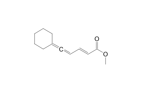 5-Cyclohexylidenepenta-2,4-dienoic acid methyl ester