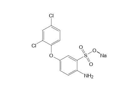 2-amino-5-(2,4-dichlorophenoxy)benzenesulfonic acid, sodium salt